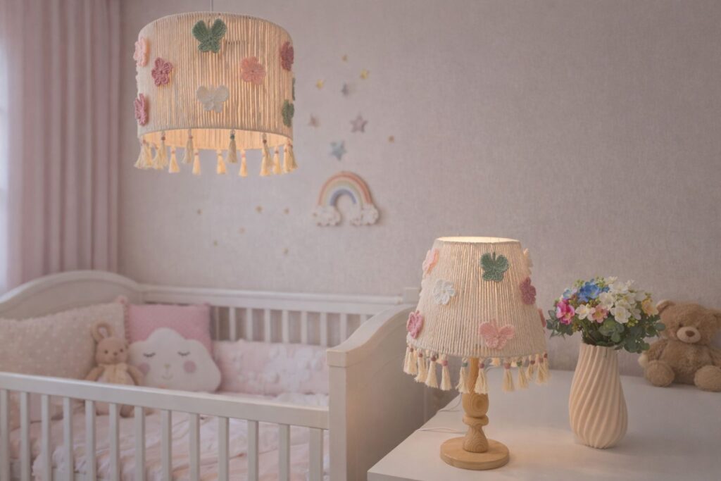 Bebekler için avize ve abajur